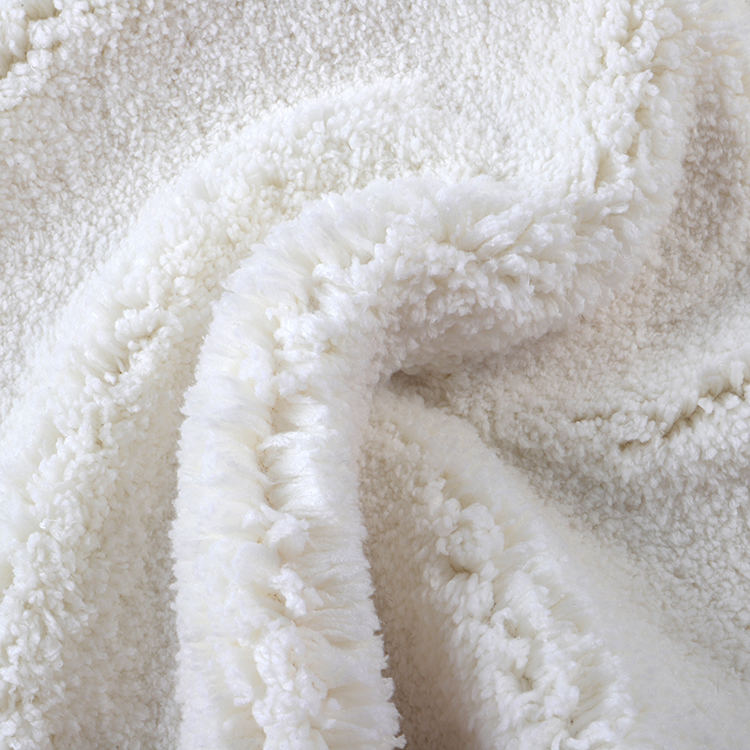 Imitation cashmere strikket stof