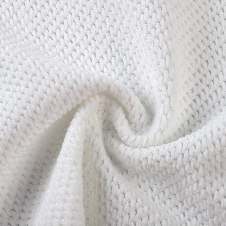 Chenille 3# 100% polyester tæppestof